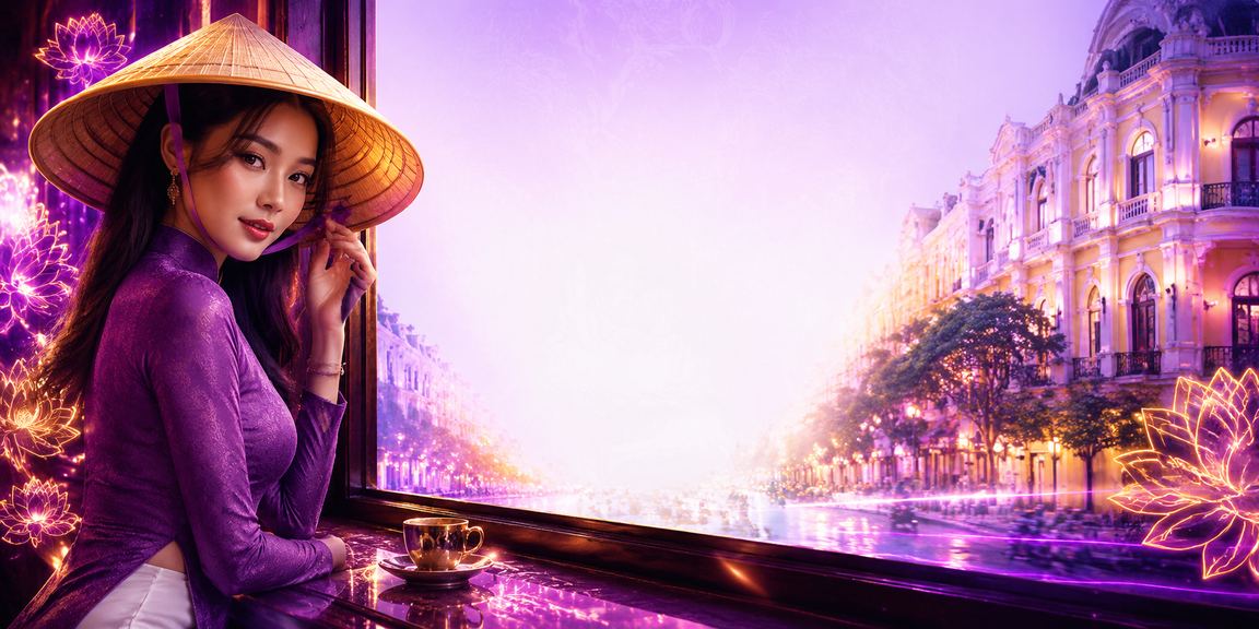 Người phụ nữ đội nón lá tại Hà Nội dùng điện thoại truy cập giao diện casino và thể thao 434
