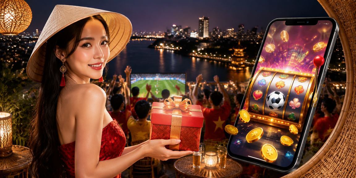 Người chơi tại Hà Nội khám phá slot game trên 434 với nón lá truyền thống